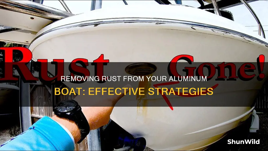 how to remove rust from aluminum boat