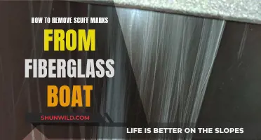 Removing Scuff Marks from Your Fiberglass Boat