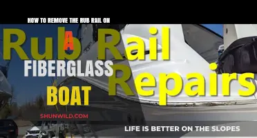 Fiberglass Boat Makeover: Removing the Rub Rail