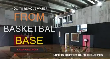 Draining a Basketball Base: A Step-by-Step Guide