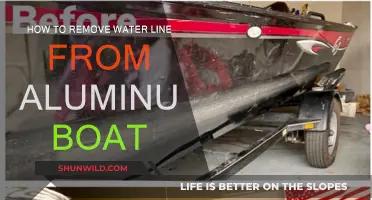 Removing Water Lines from Your Aluminum Boat