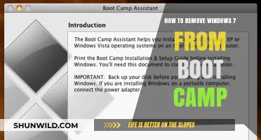 Uninstall Windows 7 from Boot Camp: A Step-by-Step Guide