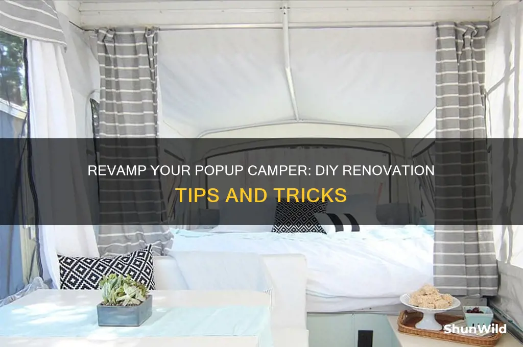 how to renovate popup camper