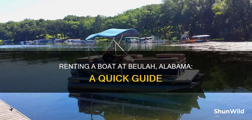 how to rent a boat at the docks beulah al