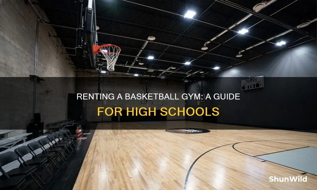 how to rent a high school basketball gym