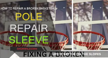 Repairing a Basketball Pole: Sleeve Solution
