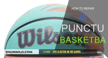 Fixing Your Flat: Repairing a Punctured Basketball