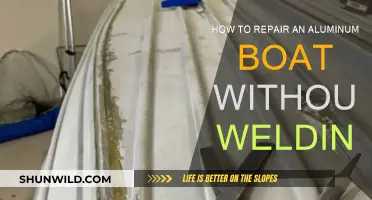 Easy Aluminum Boat Repair: No Welding Required