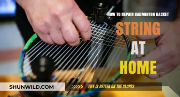 Repairing Your Badminton Racket Strings: A DIY Guide