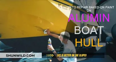 Repairing Baked-On Paint: Restoring Your Aluminum Boat's Hull