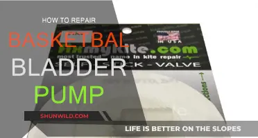 Fixing a Basketball: Bladder Pump Repair Guide