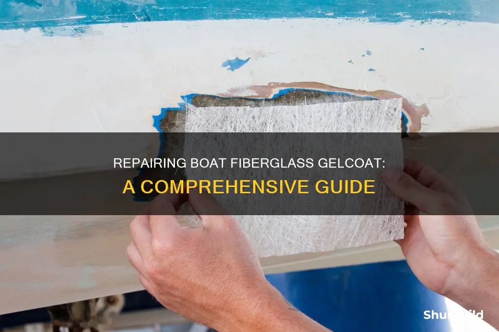 how to repair boat fiberglass gelcoat