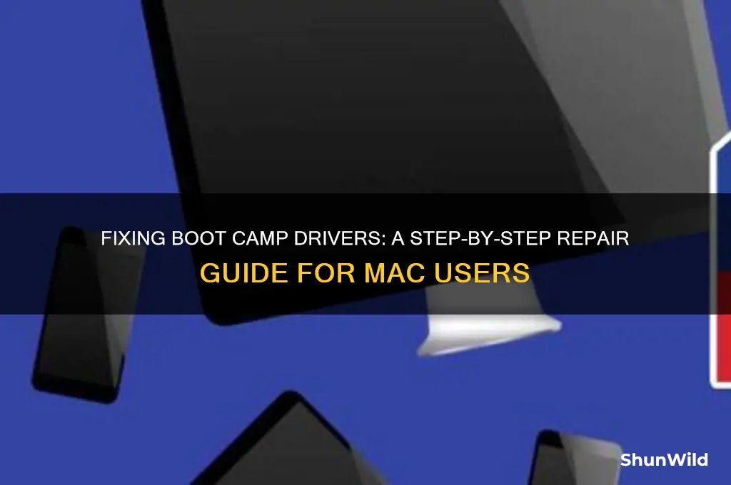 how to repair boot camp drivers