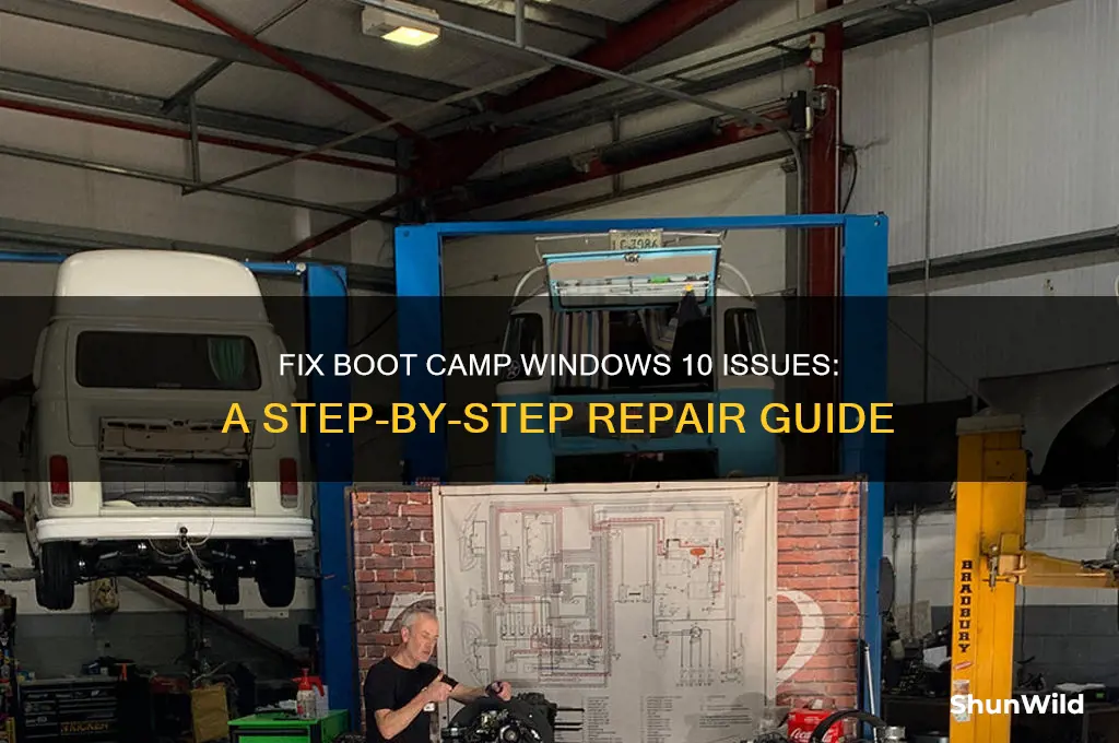 how to repair boot camp windows 10