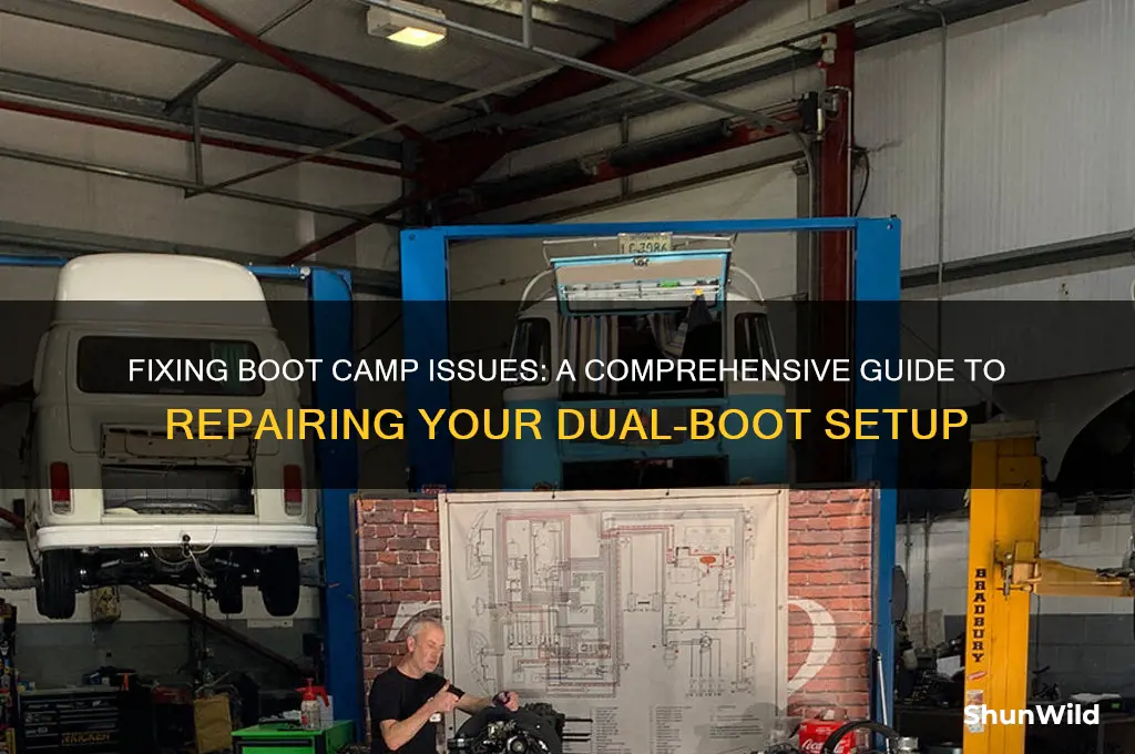 how to repair boot camp