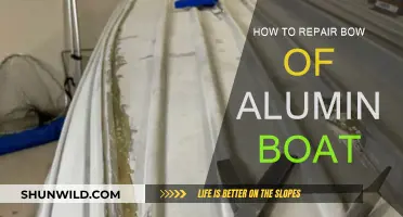 Repairing Aluminum Boats: Fixing Bow Damage Efficiently