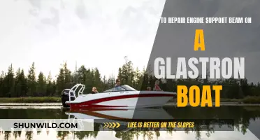 Repairing the Engine Support Beam on Your Glastron Boat