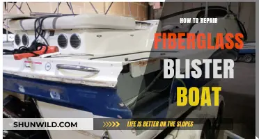 Blister Repair: Restoring Your Fiberglass Boat's Smooth Surface