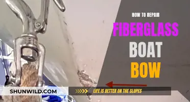 Repairing a Fiberglass Boat Bow: A Comprehensive Guide