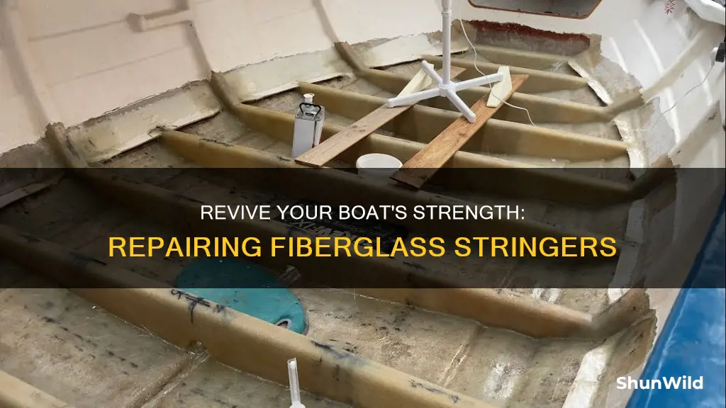 how to repair fiberglass boat stringers