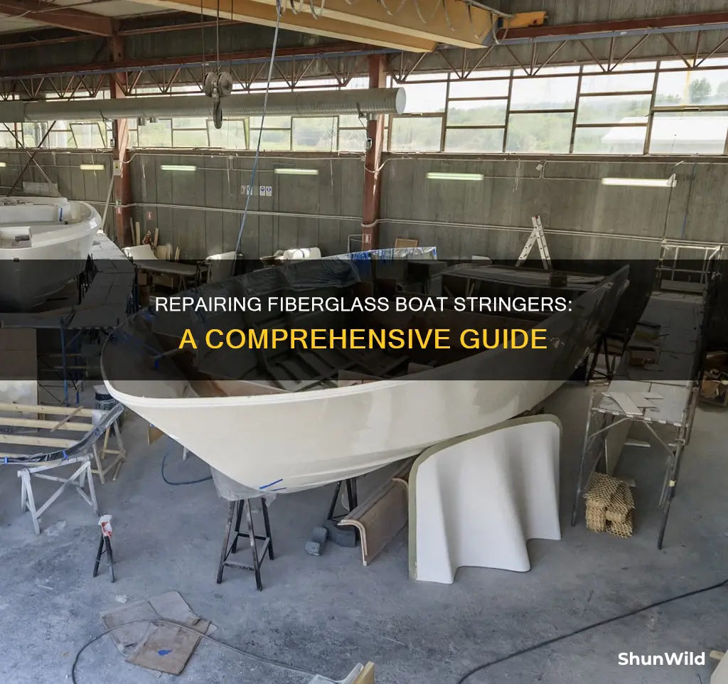 how to repair fiberglass boat stringers