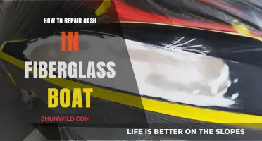 Fixing a Fiberglass Boat's Gash: A Step-by-Step Guide