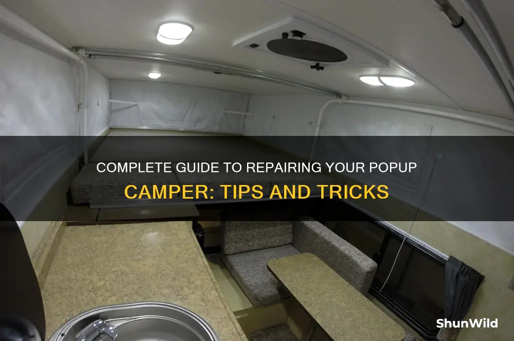 how to repair popup camper