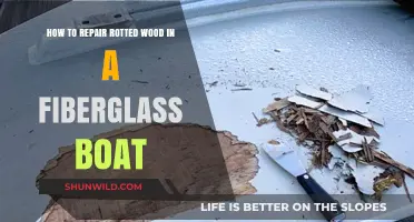 Revive Your Boat: Repairing Rotted Wood in Fiberglass Craft