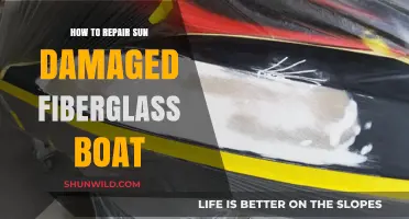 Revive Your Boat's Shine: Repairing Sun-Damaged Fiberglass