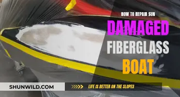 Repairing Sun-Damaged Fiberglass Boats: A Comprehensive Guide