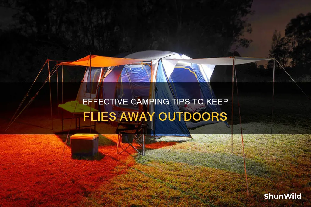 how to repel flies camping