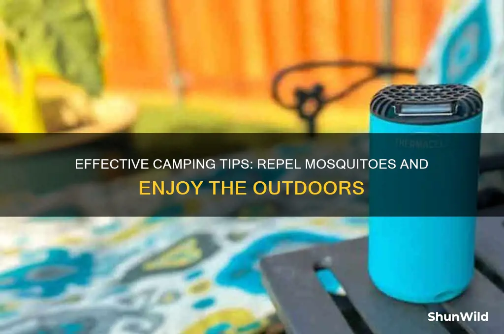 how to repel mosquitoes camping