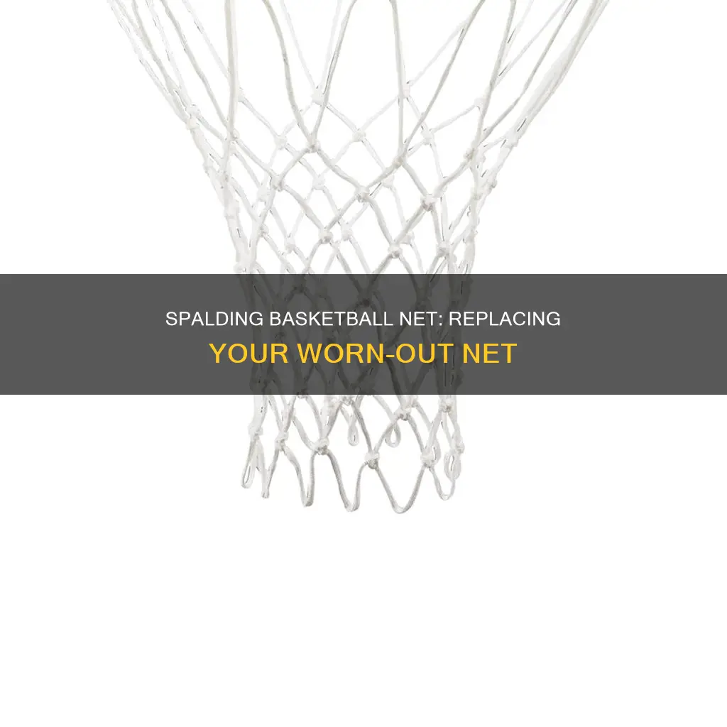 how to replace a spalding basketball net