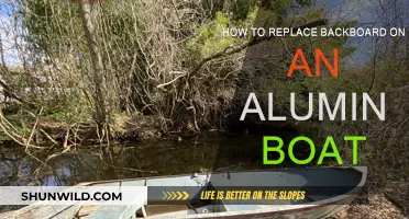 Repairing an Aluminum Boat: Replacing the Backboard