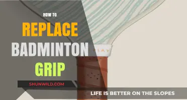 Replacing Your Badminton Grip: A Step-by-Step Guide