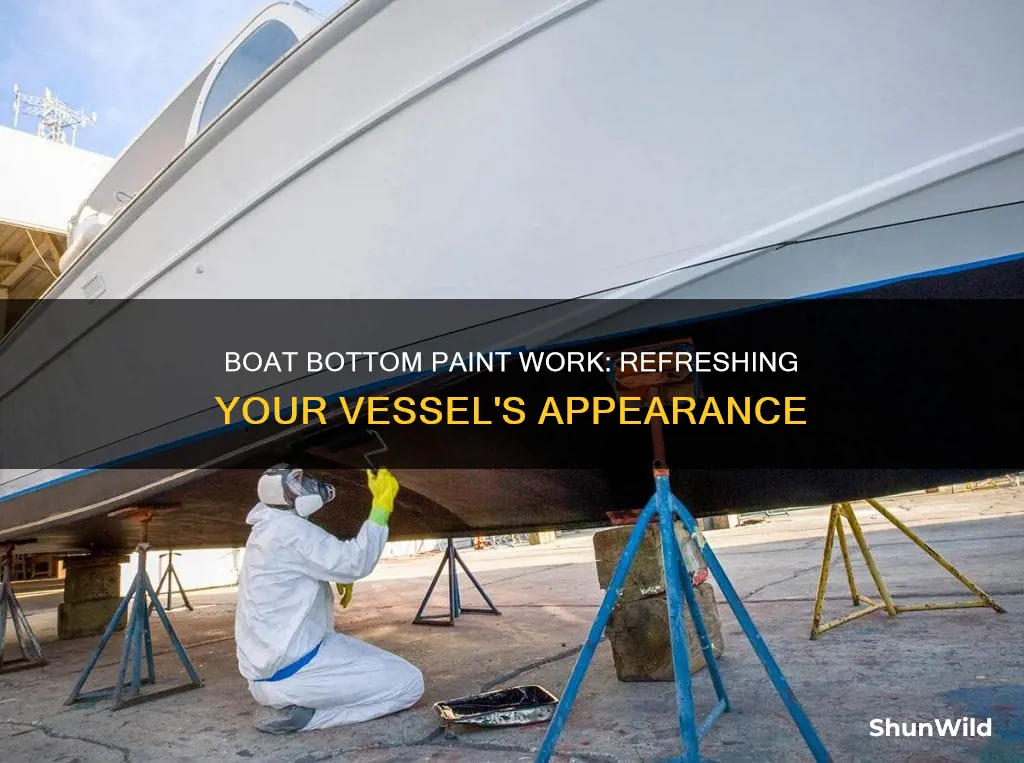 how to replace boat bottom paint work