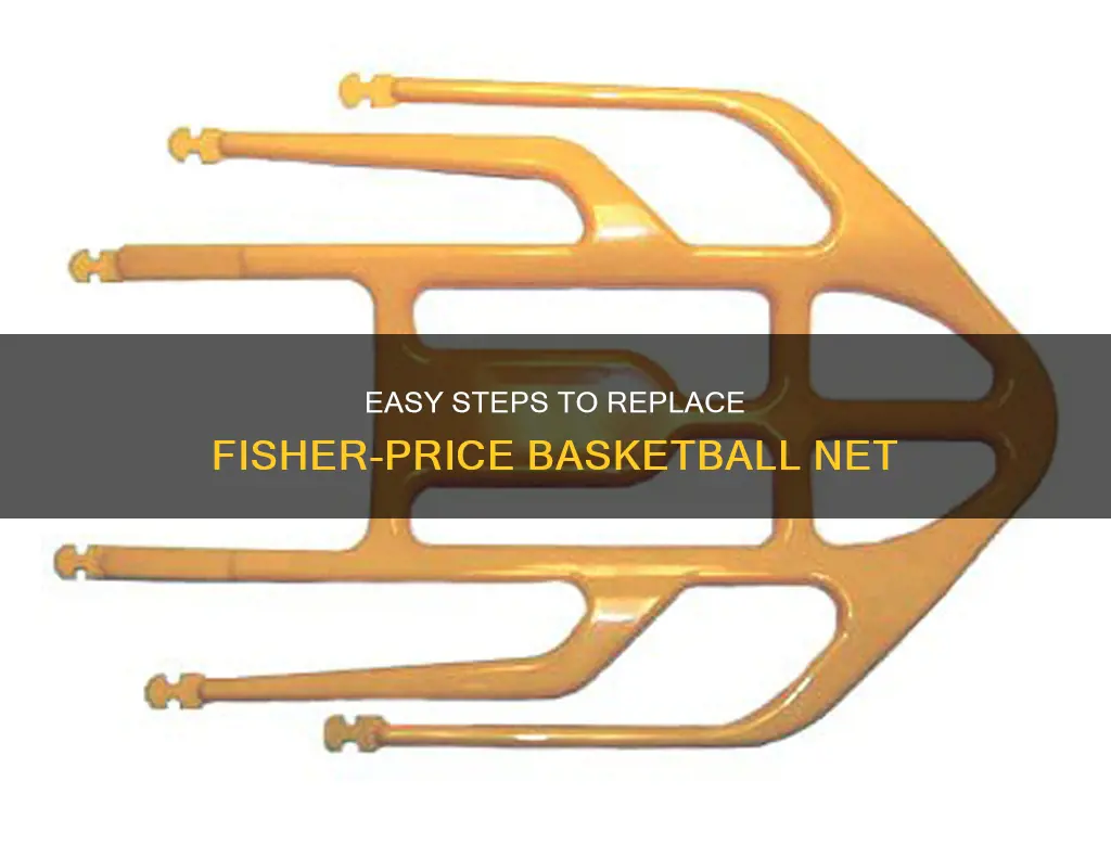 how to replace fisher price basketball net