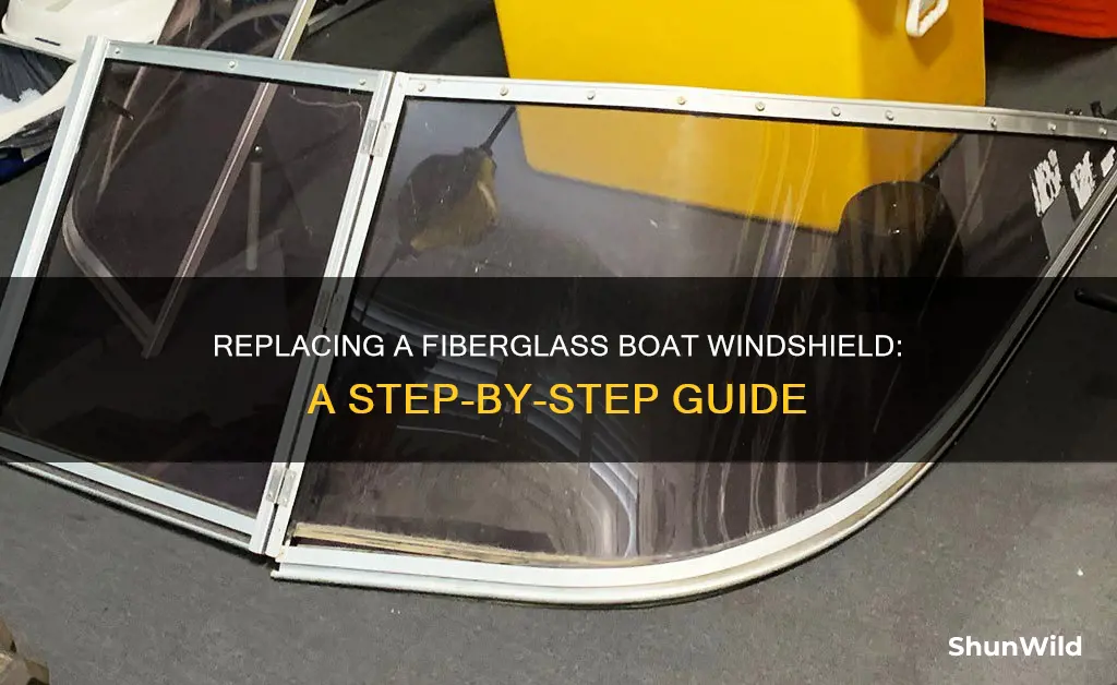 how to replace windshield on fiberglass boat