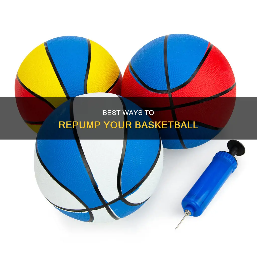 how to repump basketball