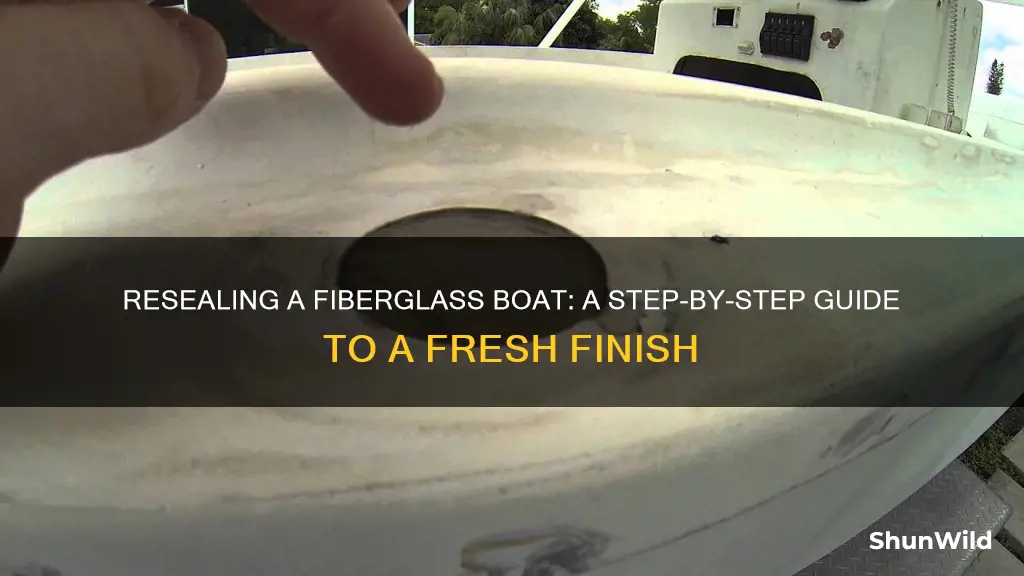 how to reseal a fiberglass boat