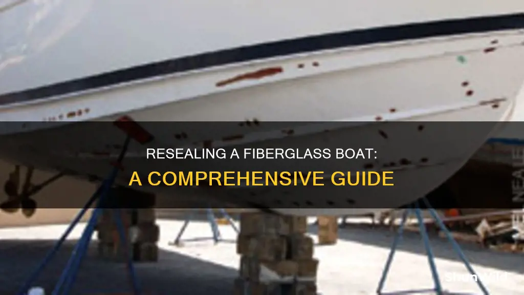 how to reseal a fiberglass boat