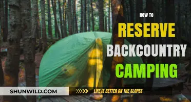 Essential Steps to Reserve Your Backcountry Camping Adventure