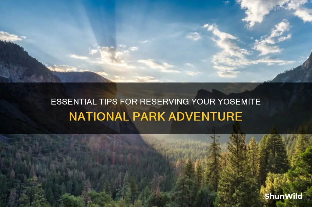 how to reserve yosemite