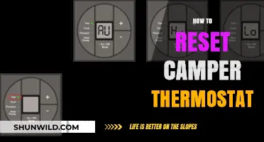 Quick Guide to Resetting Your Camper Thermostat Easily and Safely