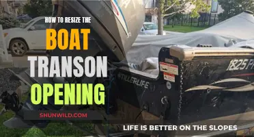 Resizing Your Boat Transom: 8 to 10-Inch Opening Made Easy