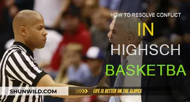 Conflict Resolution Strategies for High School Basketball Teams