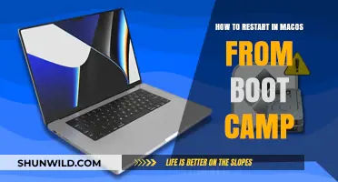 Restarting macOS from Boot Camp: A Step-by-Step Guide