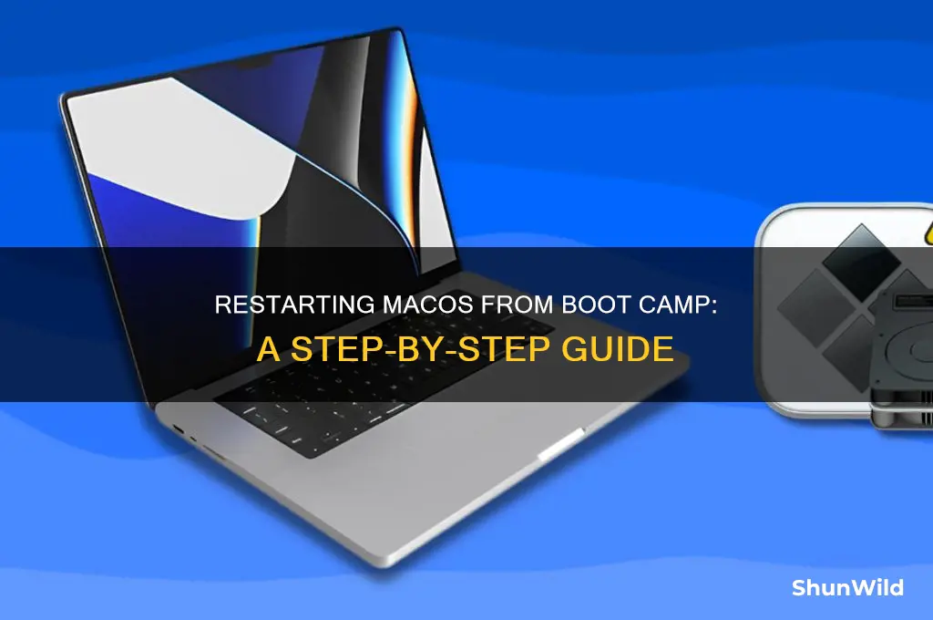 how to restart in macos from boot camp