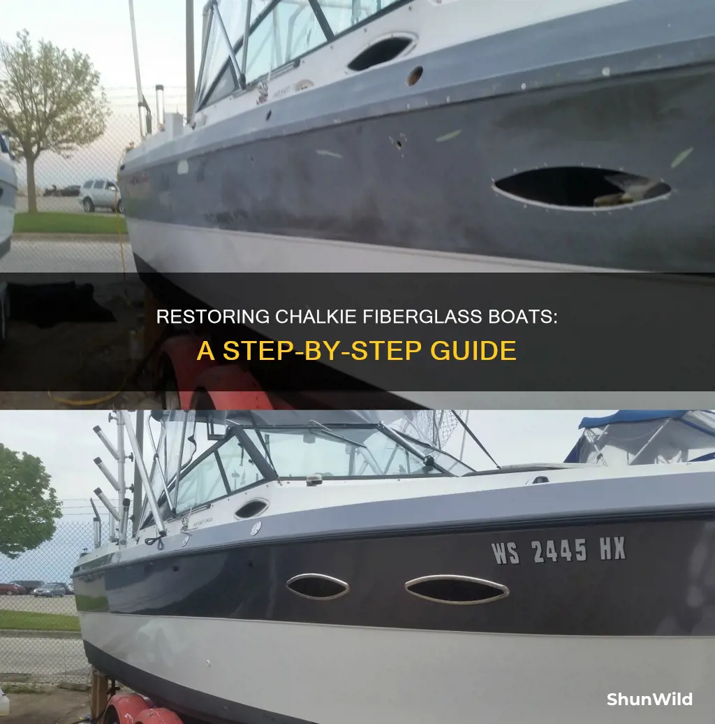 how to restore chalkie fiberglass boat