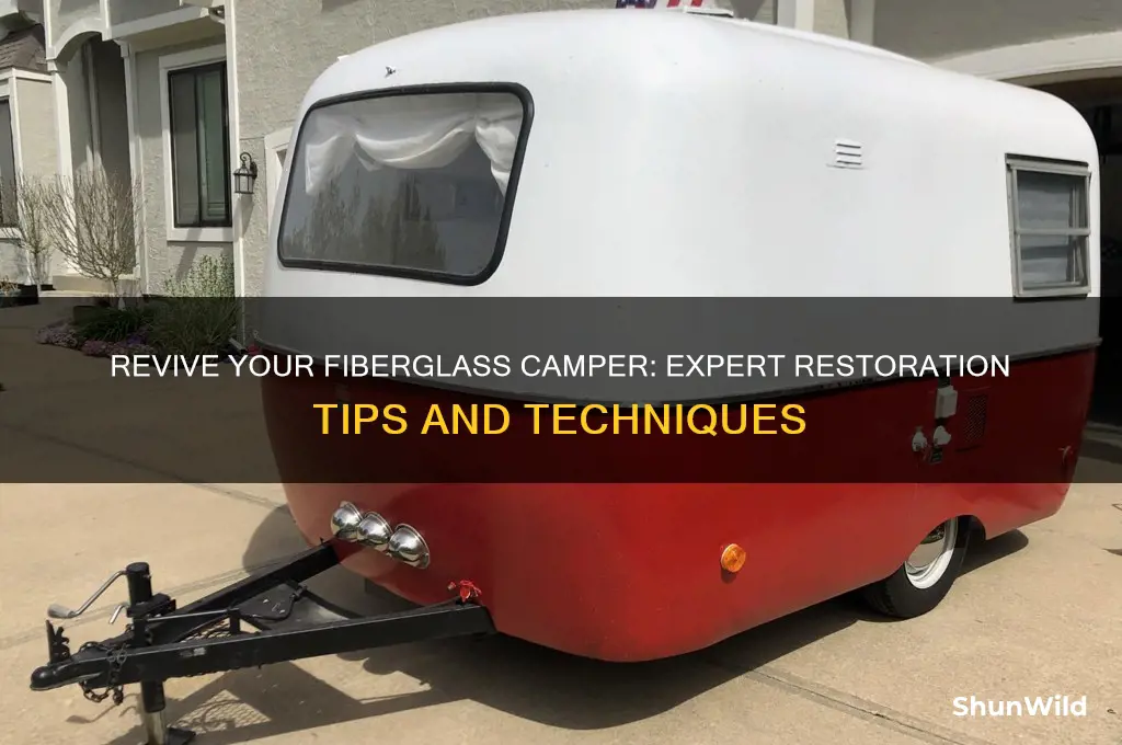 how to restore fiberglass camper